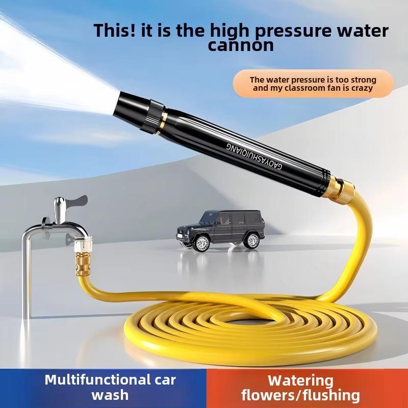 High Pressure Water Nozzle – Black Plastic Car Wash Spray Tool | Carvion